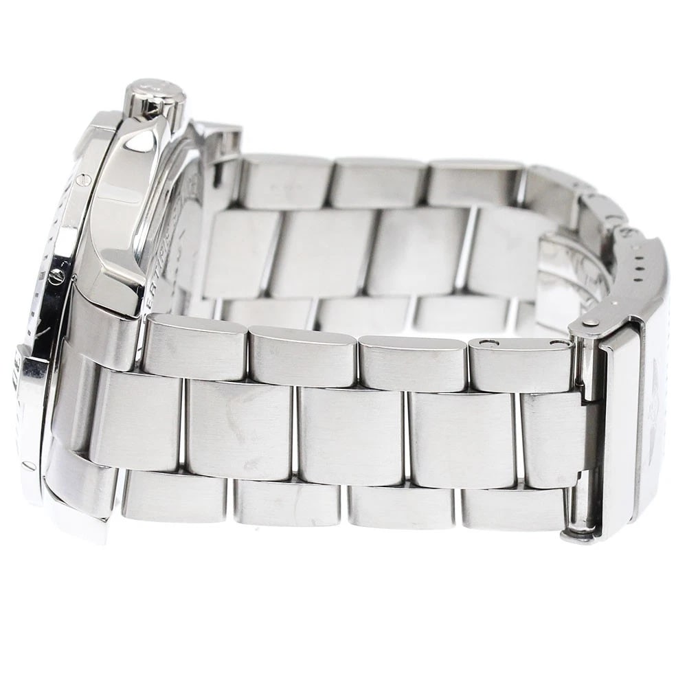 BREITLING COLT DATE NAVY DIAL AUTOMATIC WATCH - 5