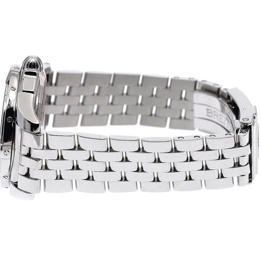 BREITLING GALACTIC BLACK DIAL AUTOMATIC WATCH - 5