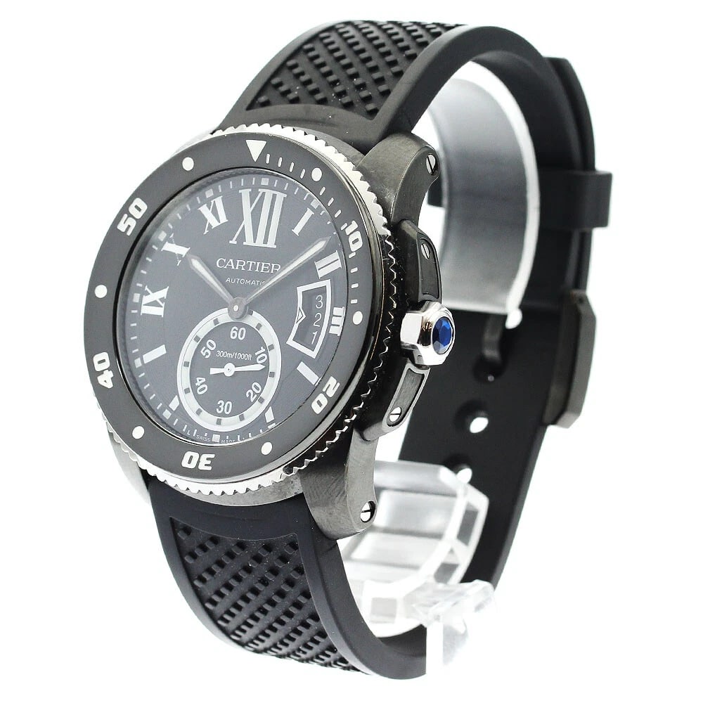 CARTIER CALIBER DIVER AUTOMATIC WATCH - 2