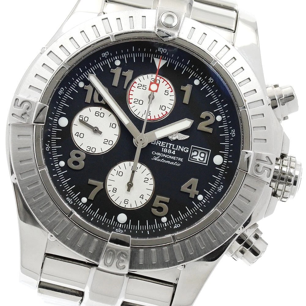 BREITLING SUPER AVENGER CHRONOGRAPH DATE AUTOMATIC WATCH (1 of 5)