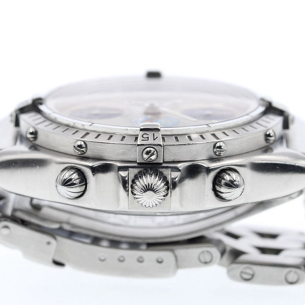 BREITLING CHRONOMAT BLUE IMPULSE DATE AUTOMATIC WATCH - 3