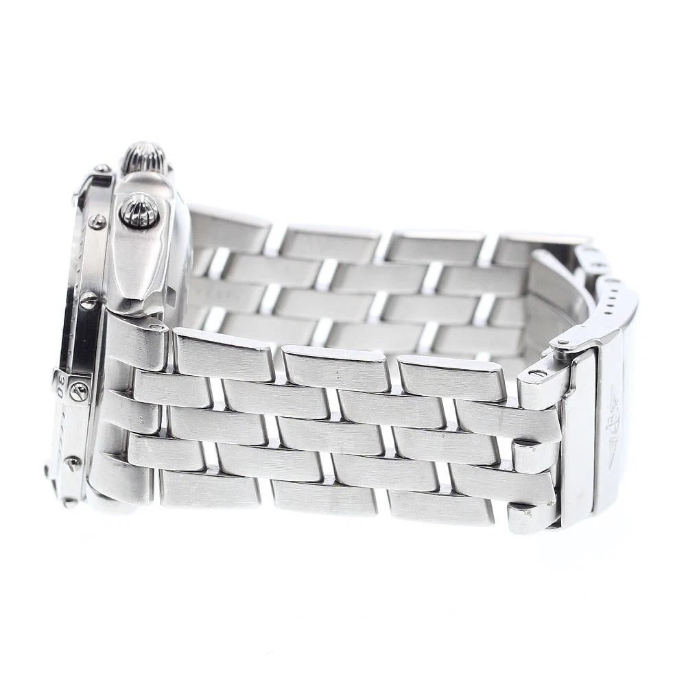 BREITLING CHRONOMAT BLUE IMPULSE DATE AUTOMATIC WATCH - 5