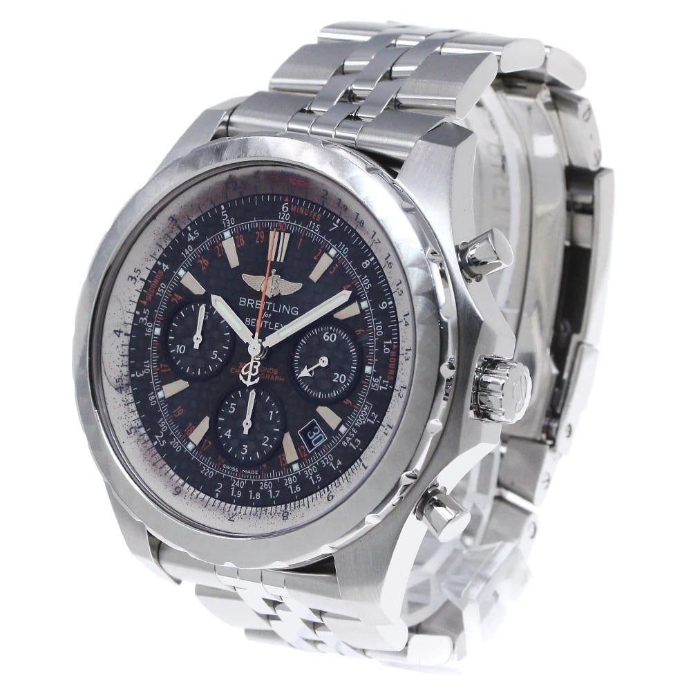 BREITLING BENTLEY CHRONOGRAPH DATE BLACK DIAL AUTOMATIC - 2