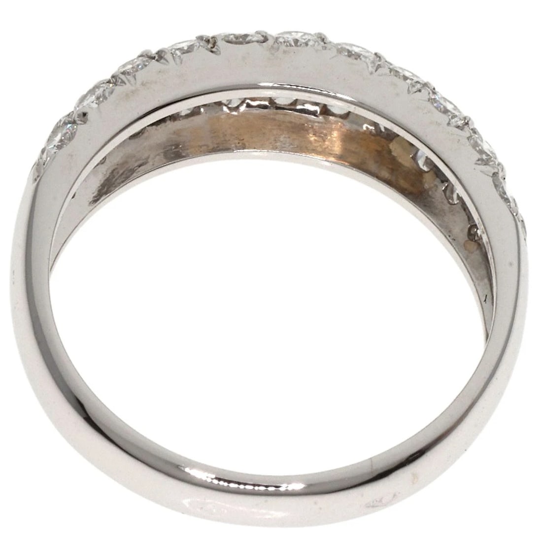 VAN CLEEF & ARPELS PAVE DIAMOND RING - 2