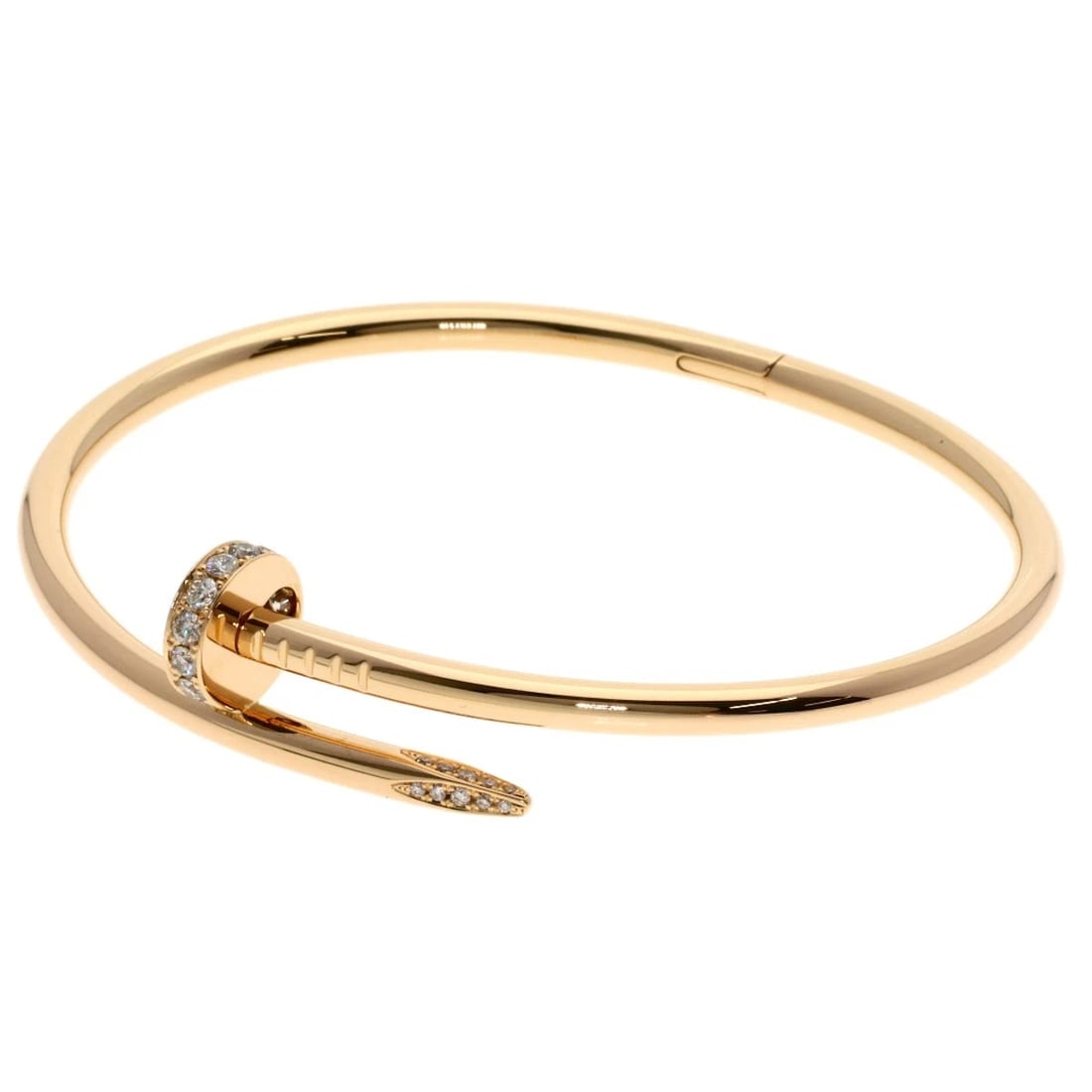 CARTIER JUSTE UN CLOU CLASSIC MODEL DIAMOND BRACELET (1 of 4)