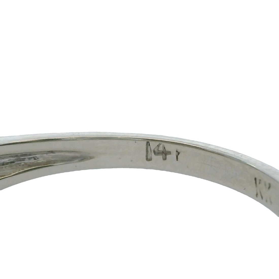 VINTAGE DIAMOND CROWN STACKABLE BAND RING - 5