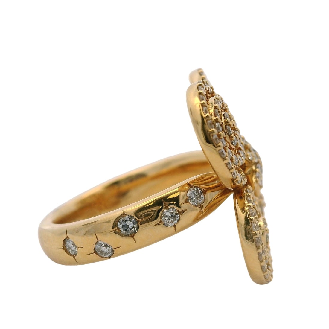 AMINA SOREL CELESTIAL SPIRAL STATEMENT DIAMOND RING - 2