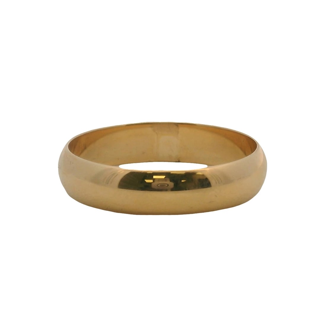 CARTIER SOLID 18KT YELLOW GOLD CLASSIC RING BAND (1 of 2)