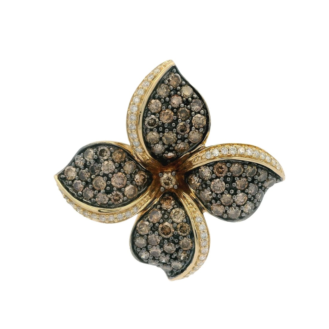 LEVIAN CHOCOLATIER DIAMONDS FLOWER CHARM PENDANT (1 of 4)