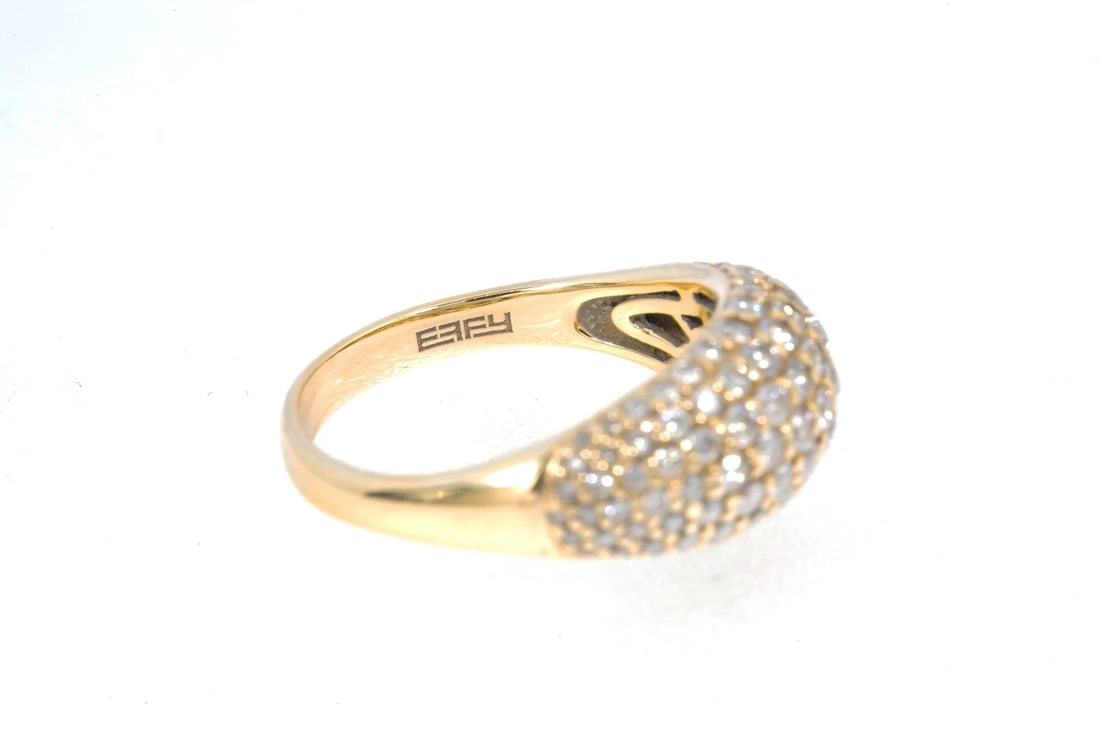 EFFY DOMED COCKTAIL CLUSTER RING - 3