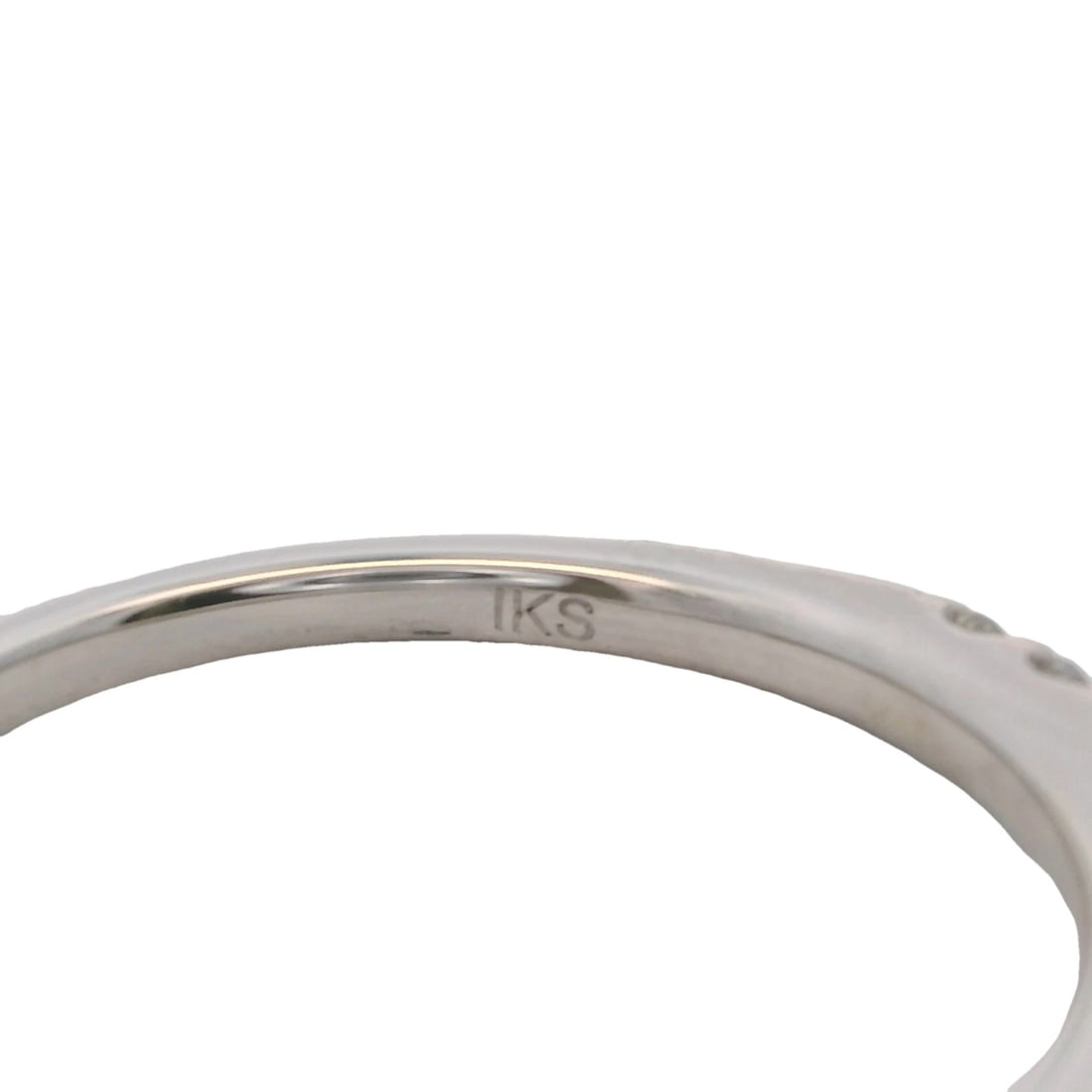 DIAMOND STACKABLE HALF-ETERNITY WEDDING BAND RING - 5