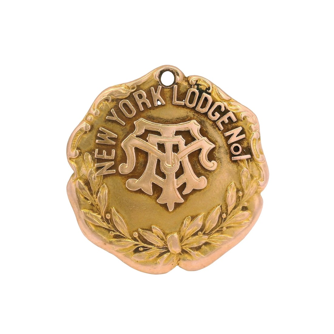 ANTIQUE 1918 14KT YELLOW GOLD CHARM: Antique 1918 14kt Yellow Gold Charm Brand: Unbranded Type: Pendant Material: 14k Yellow Gold, Color: Yellow Size: Length x Width of Pendant - 1.3x1.3 Accessories: None Accessories Notice: