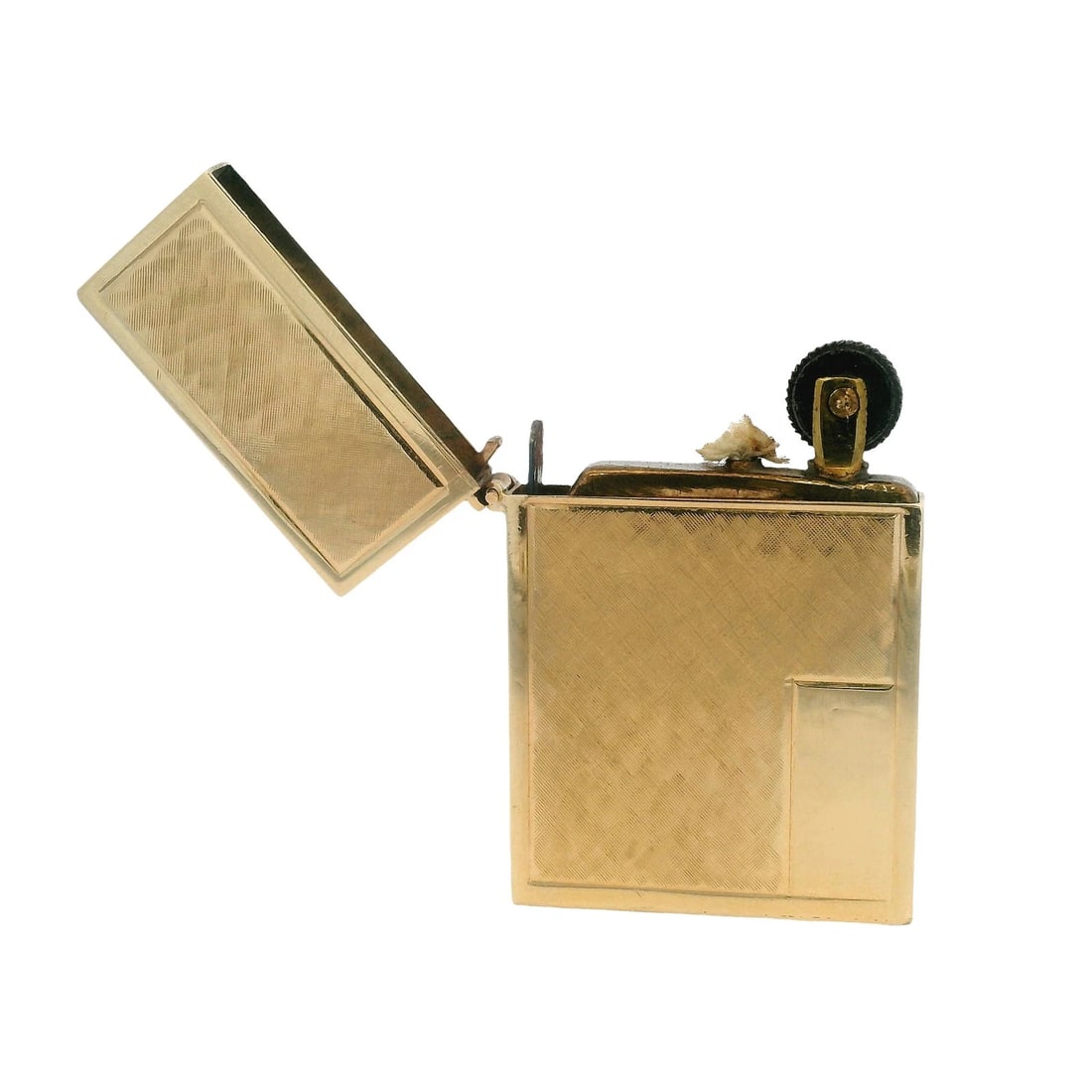 VINTAGE 14KT YELLOW GOLD FLORENTINE FINISH: Vintage 14kt Yellow Gold Florentine Finish Brand: Unbranded Type: Charm Material: 14k Yellow Gold, Color: Yellow Size: Length x Width - 1.7x1.2" Accessories: None Accessories Notice: When