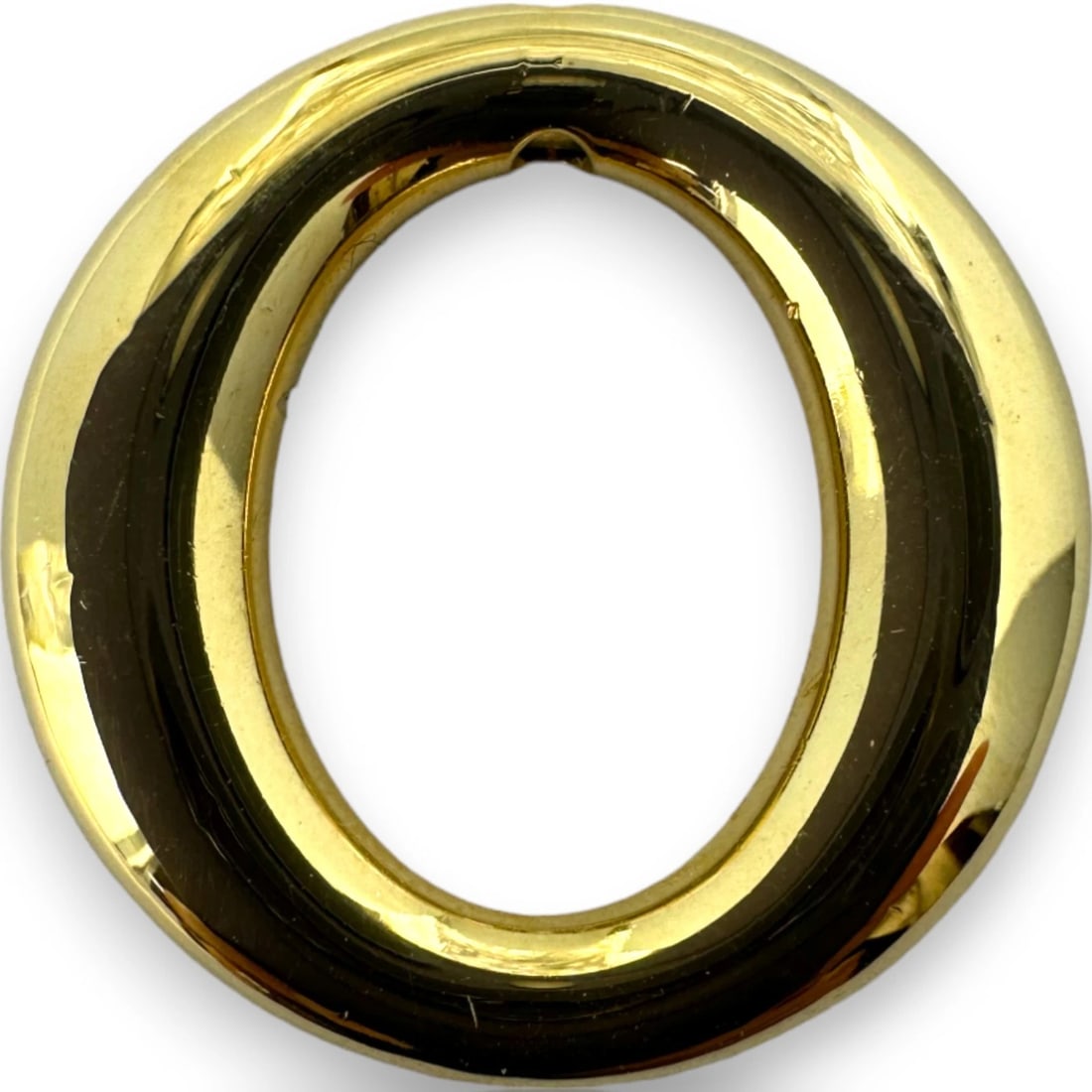 TIFFANY & CO ELSA PERETTI SEVILLANA 18K YELLOW GOLD CIRCLE PENDANT: Tiffany & Co Elsa Peretti Sevillana 18k Yellow Gold Circle Pendant Brand: Tiffany & Co Type: Charm Material: 18K Yellow Gold, Color: Yellow Size: Length x Width - 1.5" x 0.85" Accessories: None