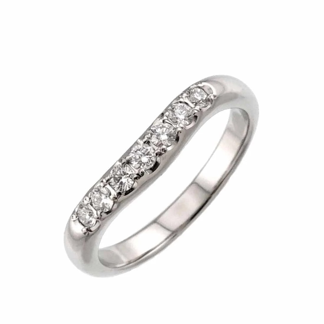 MIKIMOTO DIAMOND RING PLATINUM: MIKIMOTO Diamond Ring Platinum Brand: MIKIMOTO Type: Ring Material: Platinum Main Stone/Creation Natural Color: Platinum Size: 4.75-5(US) Accessories: None Accessories Notice: When purchas