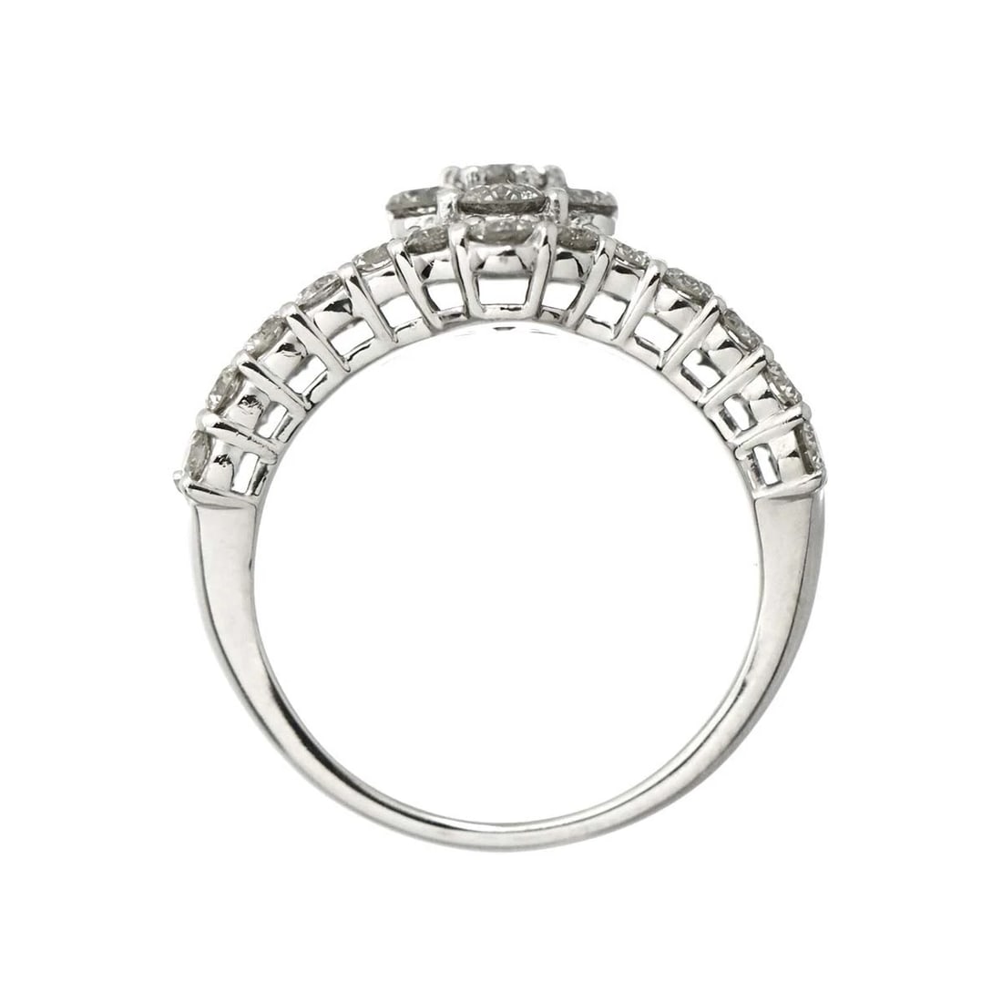 DIAMOND RING PT PLATINUM - 3