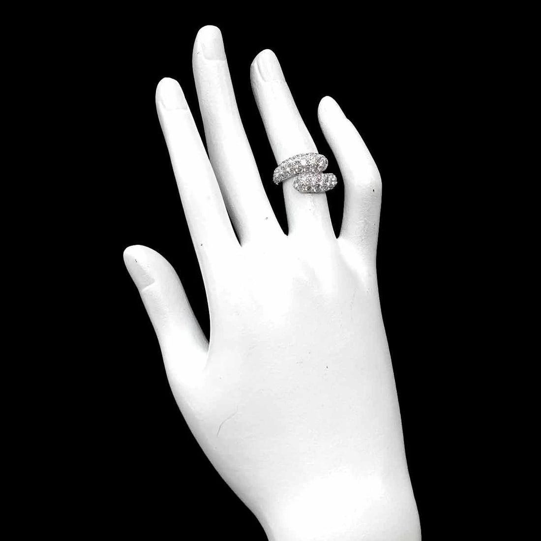 CHAR DIAMOND RING PLATINUM - 7