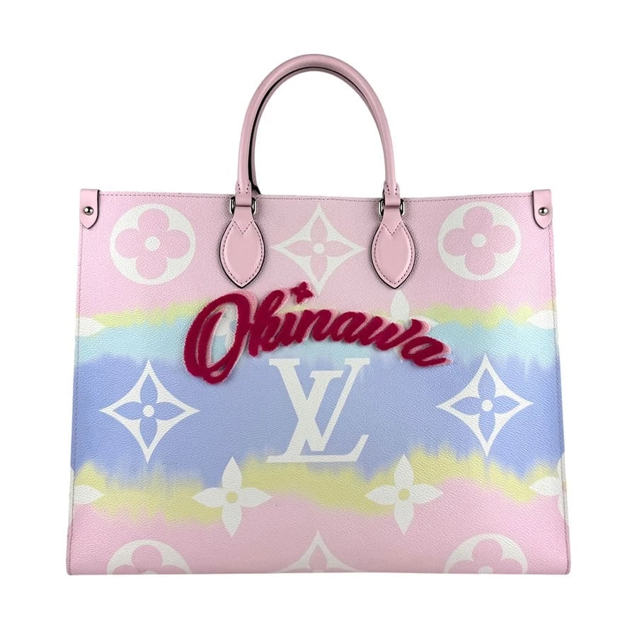 LOUIS VUITTON HANDBAG SHOULDER BAG PASTEL: LOUIS VUITTON Handbag Shoulder Bag pastel Brand: LOUIS VUITTON Type: Handbag Material: PVC Color: Pastel Size: W:16.5inx H:13.0inx D:6.3in Handle Length:14.2in Shoulder Length: 26.0in Accessories