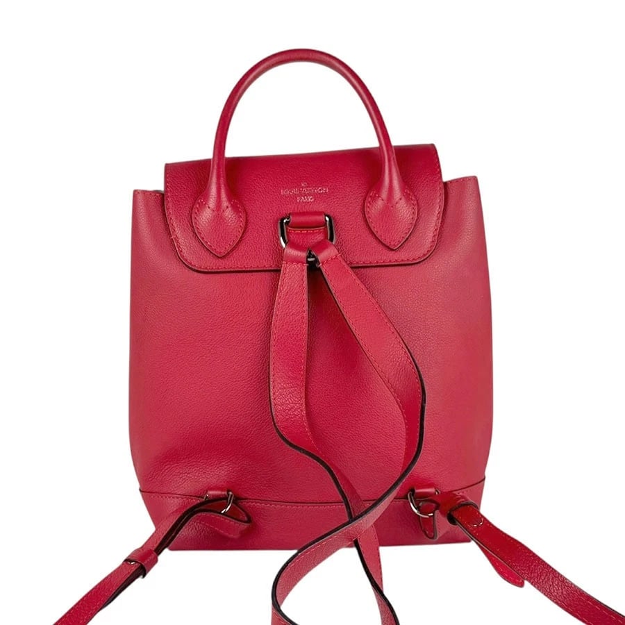 LOUIS VUITTON LOCKME BACKPACK RUBY LEATHER - 3