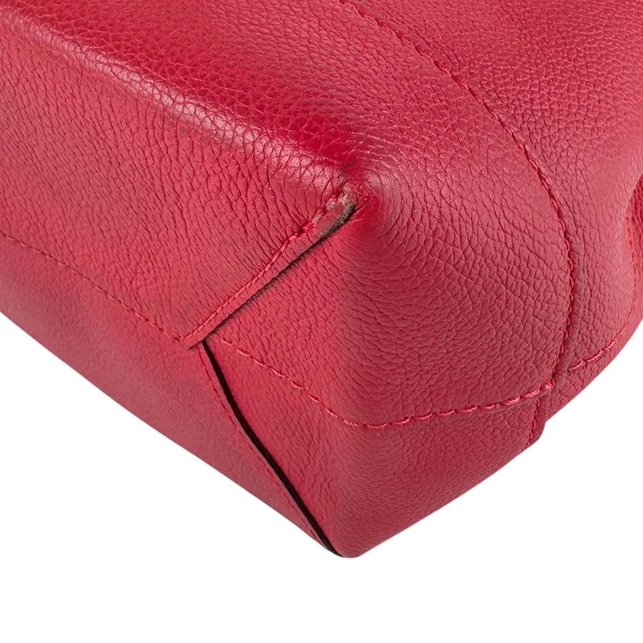 LOUIS VUITTON LOCKME BACKPACK RUBY LEATHER - 9