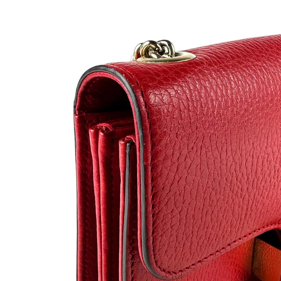 GUCCI INTERLOCKING G CHAIN SHOULDER BAG - 6