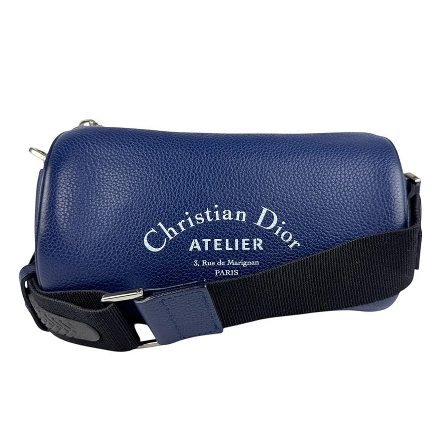 DIOR HOMME BODY BAG SHOULDER BAG BLUE: DIOR HOMME Body Bag Shoulder Bag Blue Brand: DIOR HOMME Type: Shoulder Bag Material: leather Color: Blue Size: W:8.3inx H:4.7inx D:4.7in Shoulder Length: 48.8in Accessories: None Accessori