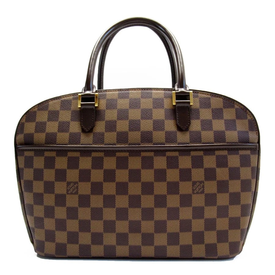 LOUIS VUITTON TRUTH MAKEUP HANDBAG BROWN: LOUIS VUITTON truth makeup Handbag Brown Brand: LOUIS VUITTON Type: Handbag Material: Damier canvas Color: Brown Size: W:13.8inx H:9.8inx D:4.3in Handle Length:13.8in Accessories: None Acc