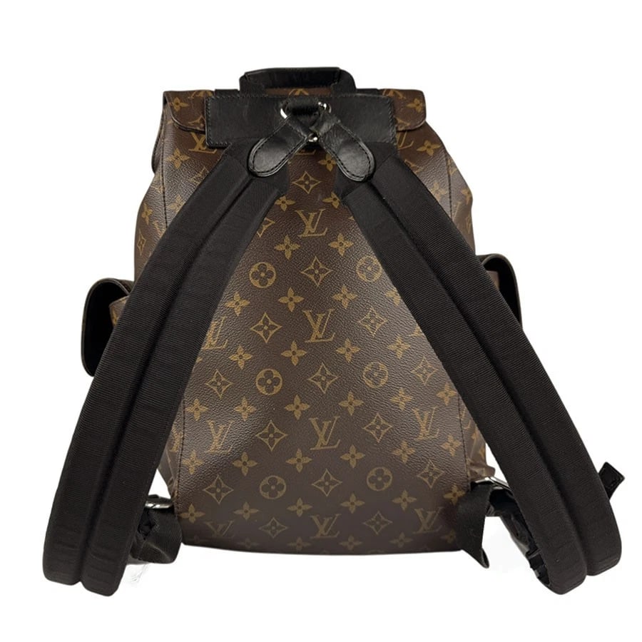 LOUIS VUITTON MONOGRAM MACASSAR CHRISTOPHER MM BACKPACK - 3