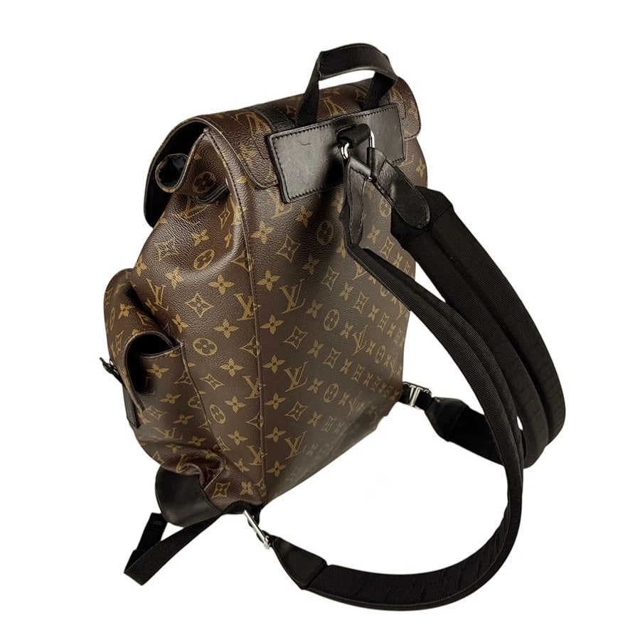 LOUIS VUITTON MONOGRAM MACASSAR CHRISTOPHER MM BACKPACK - 9