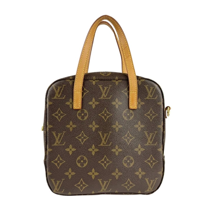 LOUIS VUITTON MONOGRAM SPONTINI SHOULDER BAG HANDBAG: LOUIS VUITTON Monogram Spontini Shoulder Bag Handbag Brand: LOUIS VUITTON Type: Shoulder Bag Material: Monogram canvas Color: Brown Size: W:6.3inx H:7.9inx D:2.8in Handle Length:11.8in