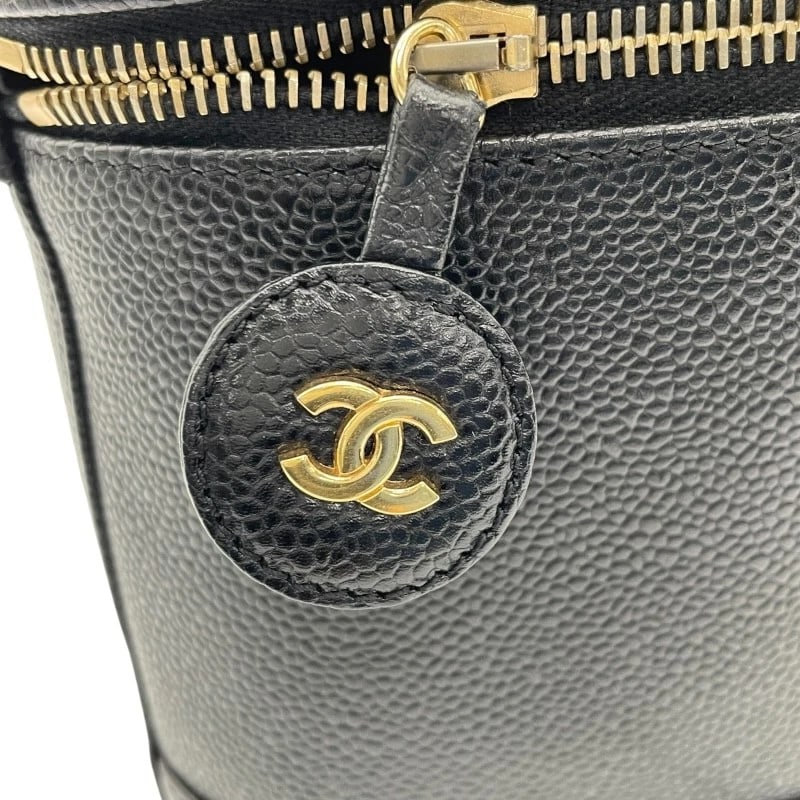 CHANEL COCO MARK VANITY HANDBAG - 8