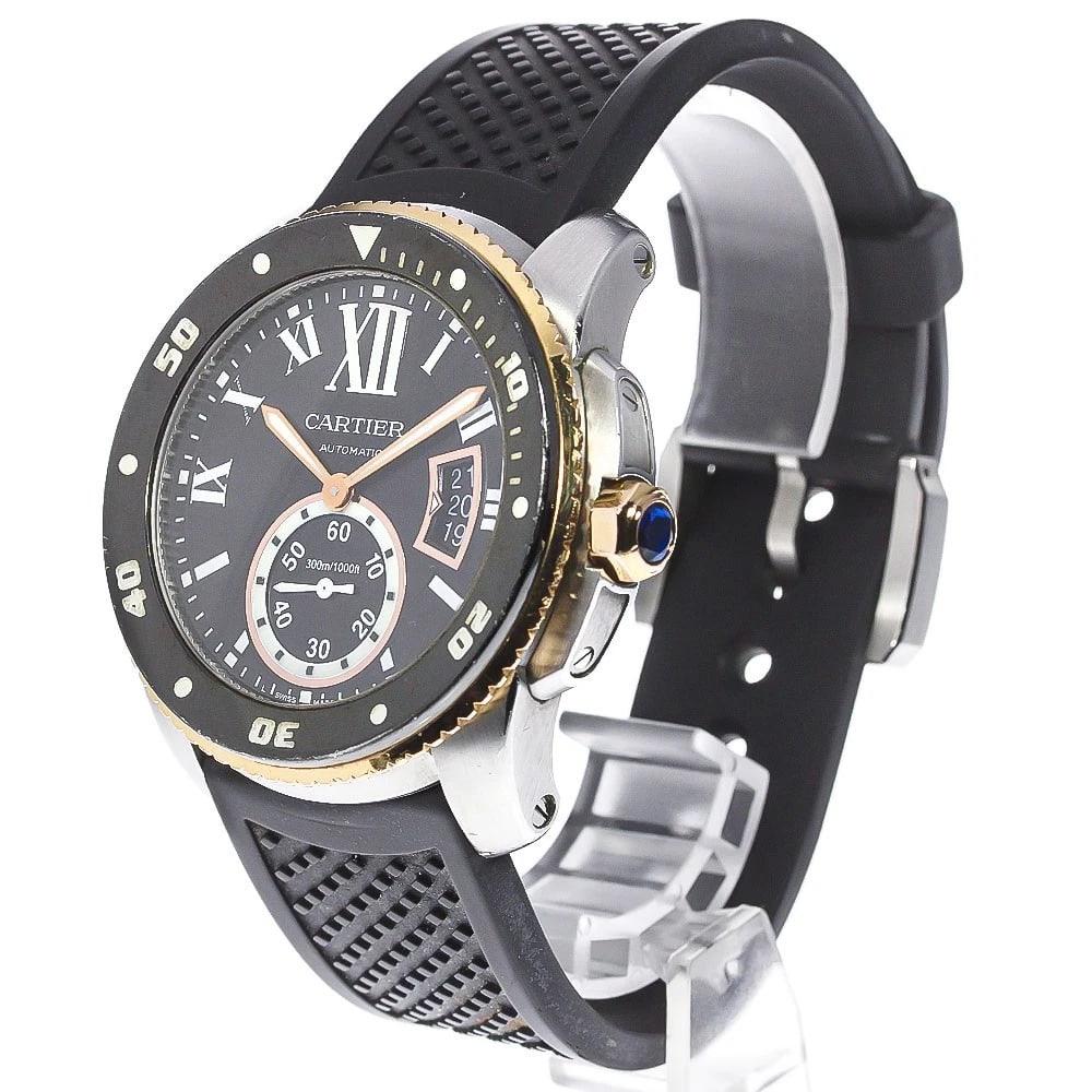 CARTIER CALIBER DIVER K18PGBEZEL AUTOMATIC - 2