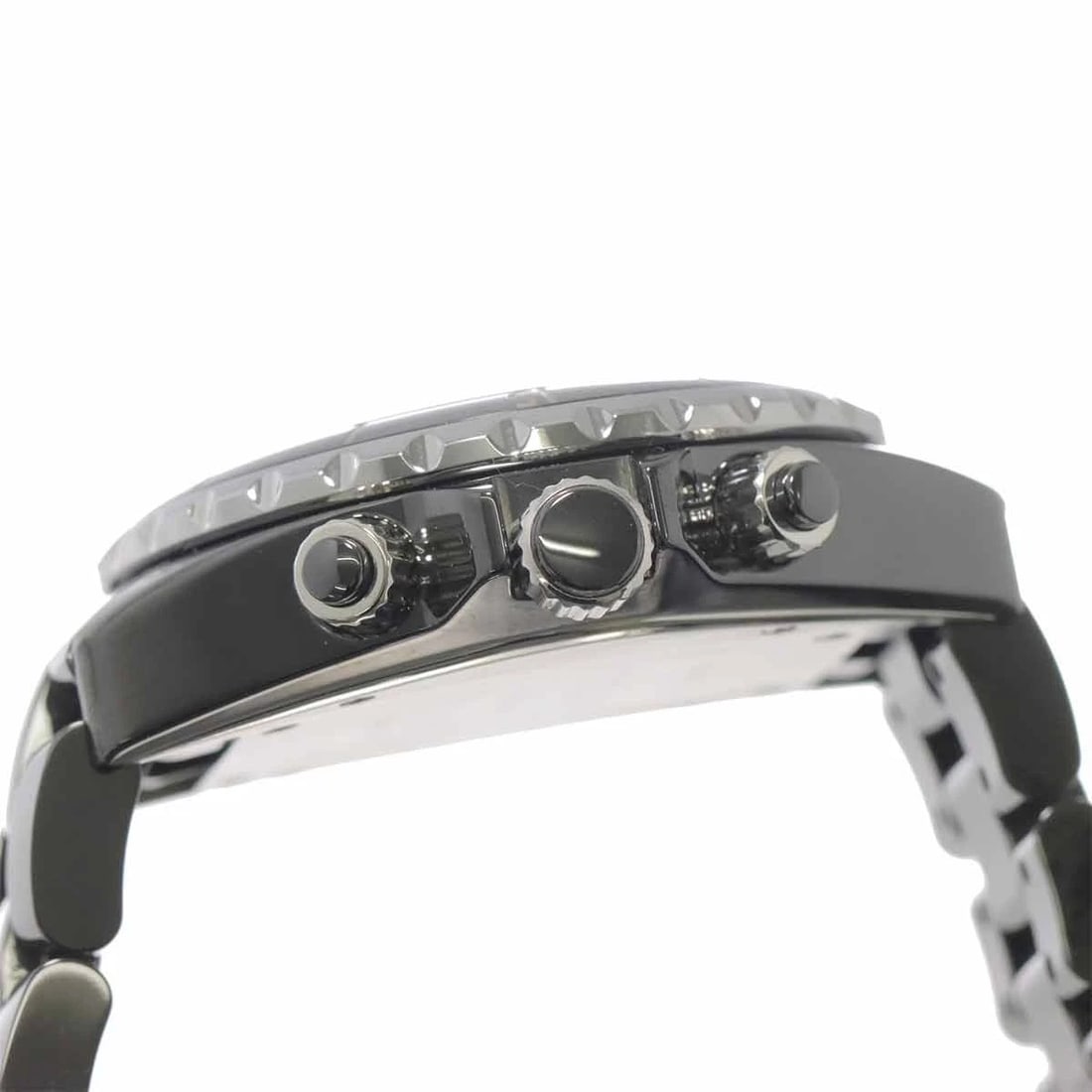 CHANEL CHRONOGRAPH DATE AUTOMATIC BLACK DIAL - 3