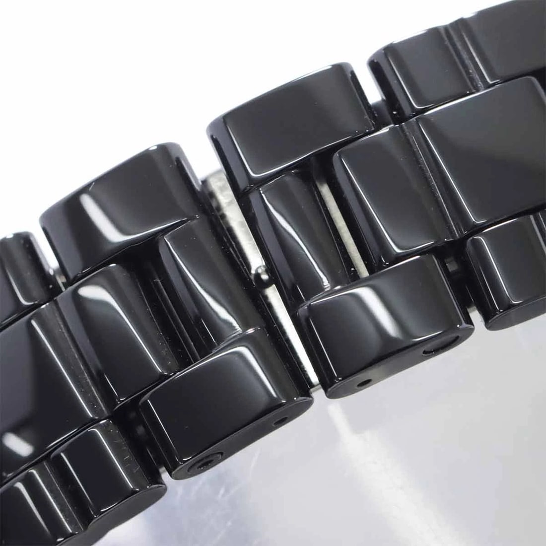 CHANEL CHRONOGRAPH DATE AUTOMATIC BLACK DIAL - 4