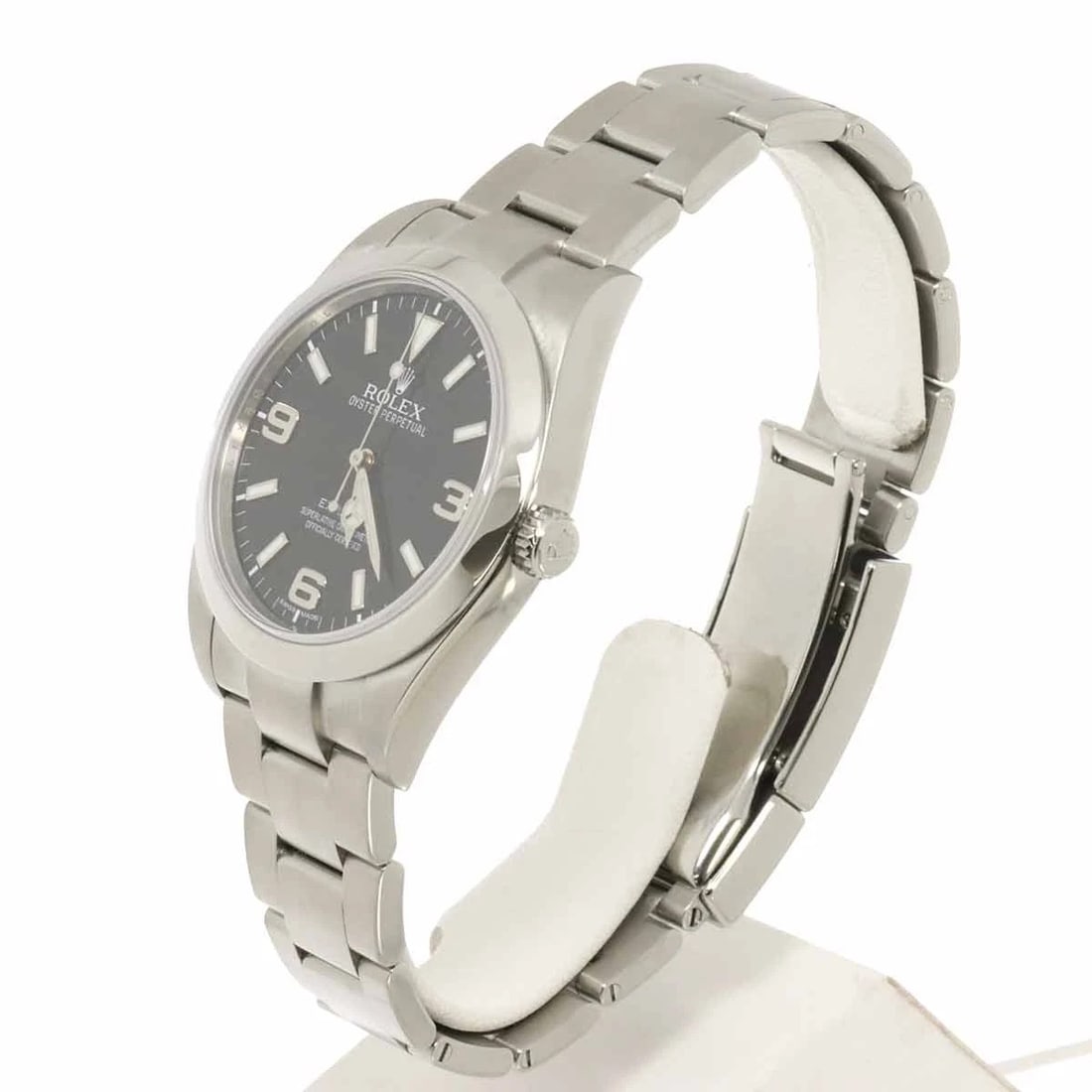 ROLEX EXPLORER I RANDOM AUTOMATIC BLACK DIAL - 2