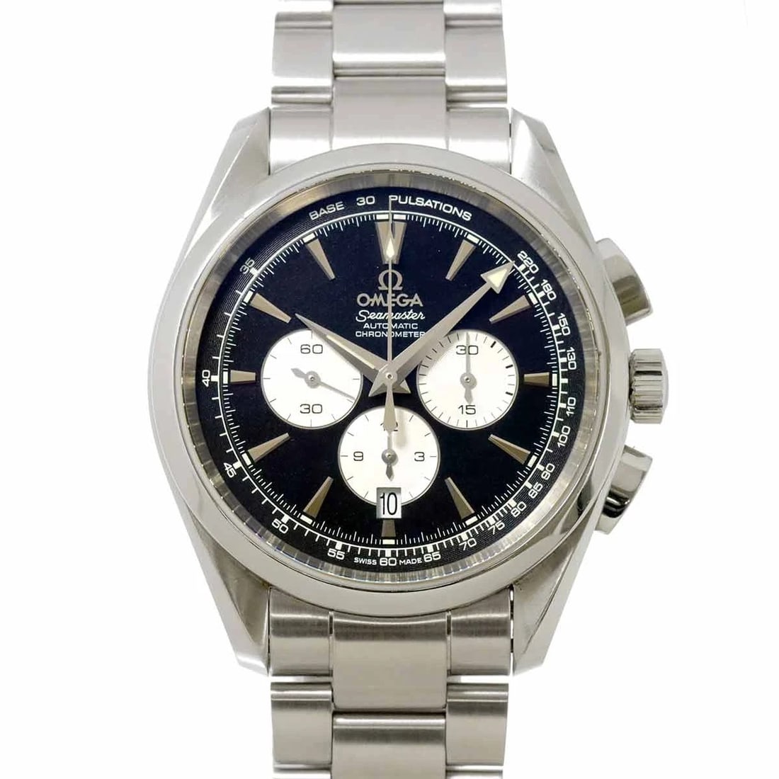 OMEGA SEAMASTER AQUA TERRA AUTOMATIC WATCH: OMEGA Seamaster Aqua Terra Automatic Watch Brand: OMEGA Type: Wristwatch Material: Stainless steel Color: none Size: Case Size Length 50mm(included lag) Width 42mm(not included crown) Depth 14mm