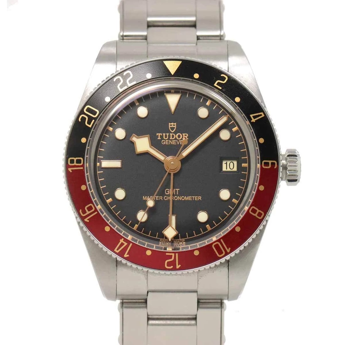 TUDOR HERITAGE BLACK BAY GMTG1A0NRU BLACK DIAL WATCH: TUDOR Heritage Black Bay GMTG1A0NRU Black Dial Watch Brand: TUDOR Type: Wristwatch Material: Stainless steel Color: Black Dial Size: Case Size Length 47.5mm(included lag) Width 39mm(not included c