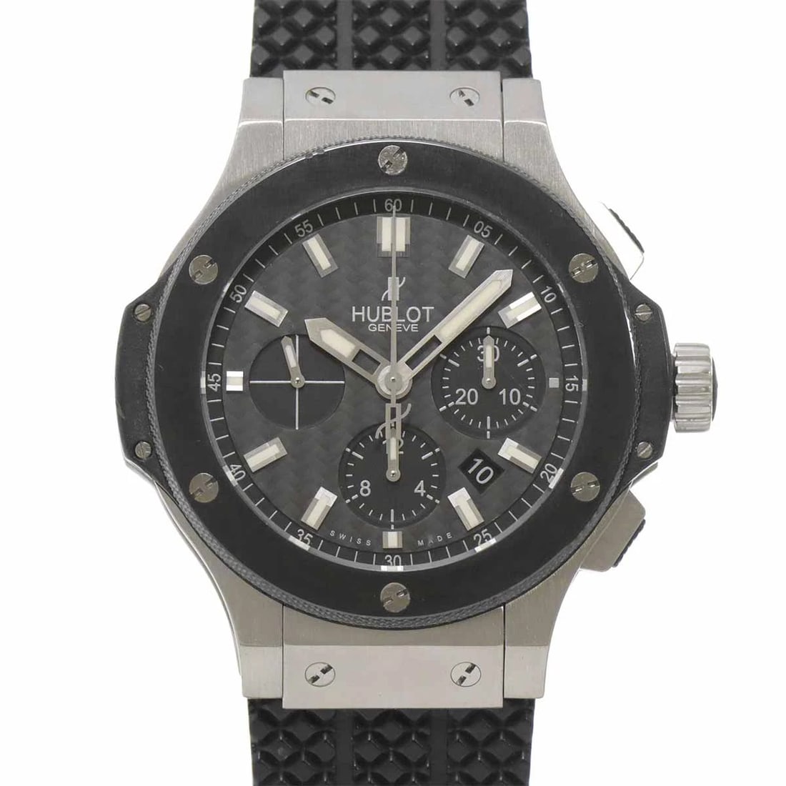 HUBLOT BIG BANG EVOLUTION RX CHRONOGRAPH BLACK DIAL DATE: HUBLOT Big Bang Evolution RX Chronograph Black Dial Date Brand: HUBLOT Type: Wristwatch Material: Stainless steel,Rubber Color: Black Dial Size: Case Size Length 56mm(included lag) Width 48mm(not