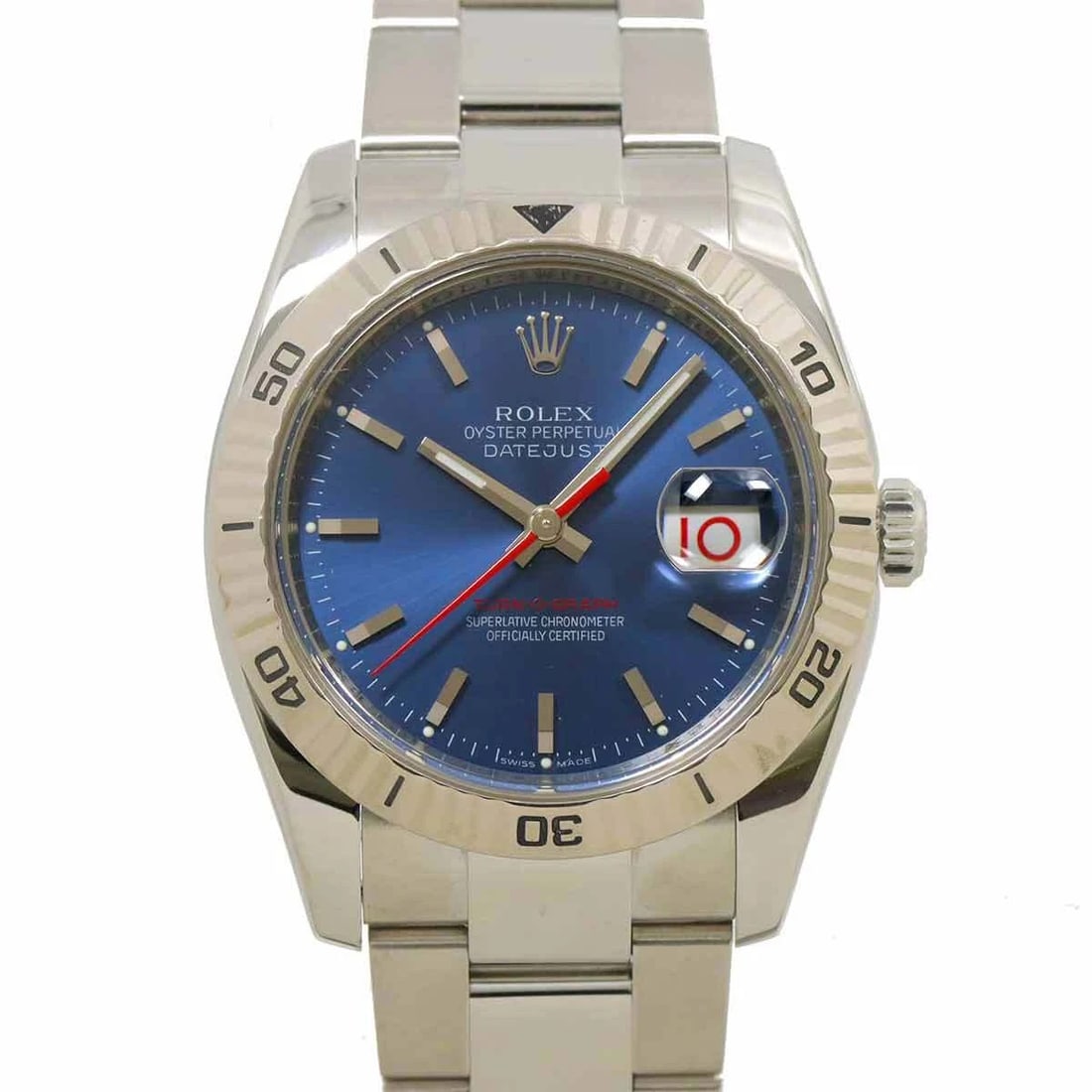 ROLEX DATEJUST TURNOGRAPH Z 750 K18WG BLUE DIAL: Rolex Datejust Turnograph Z 750 K18WG Blue Dial Brand: ROLEX Type: Wristwatch Material: 750 White Gold,Stainless steel Color: Blue Dial Size: Case Size Length 44mm(included lag) Width 37mm(not inc
