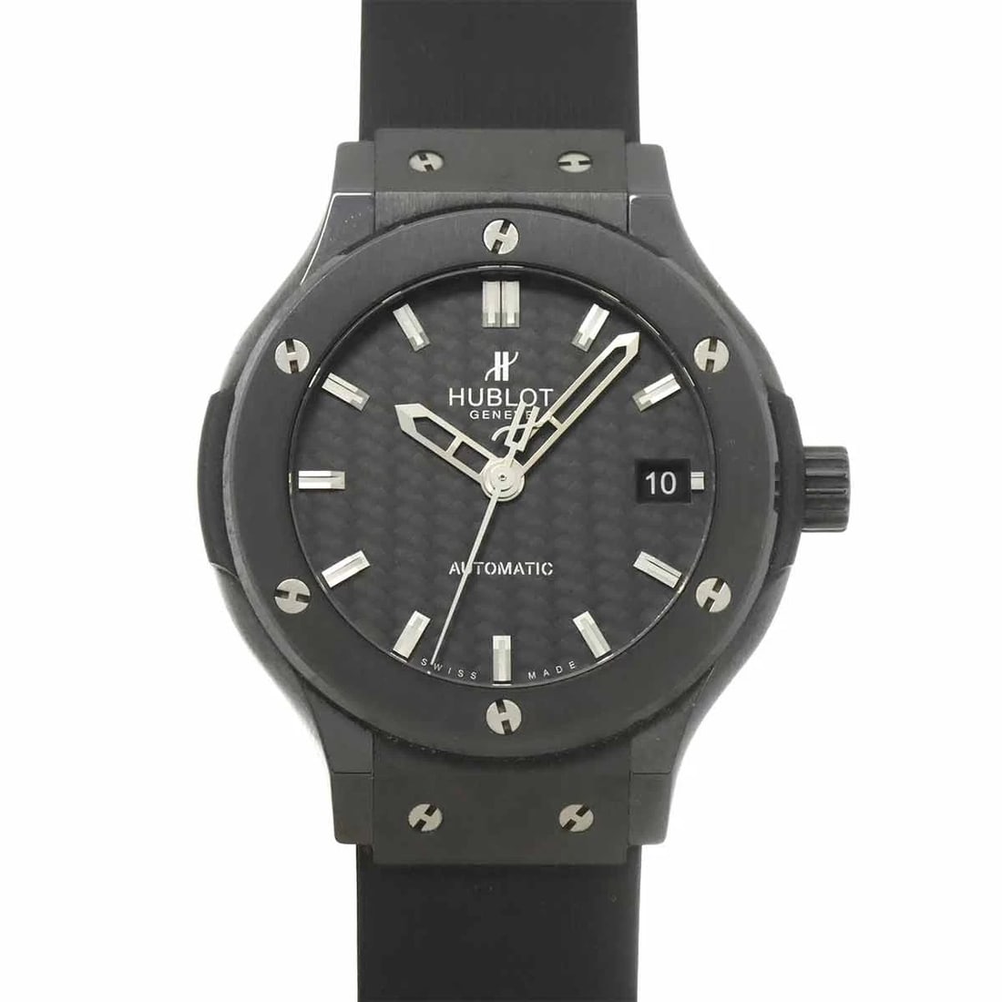 HUBLOT CLASSIC FUSION CM RX AUTOMATIC BOYS WATCH: HUBLOT Classic Fusion CM RX Automatic Boys Watch Brand: HUBLOT Type: Wristwatch Material: Ceramic,Ruber Color: none Size: Case Size Length 47mm(included lag) Width 39mm(not included crown) Depth 1