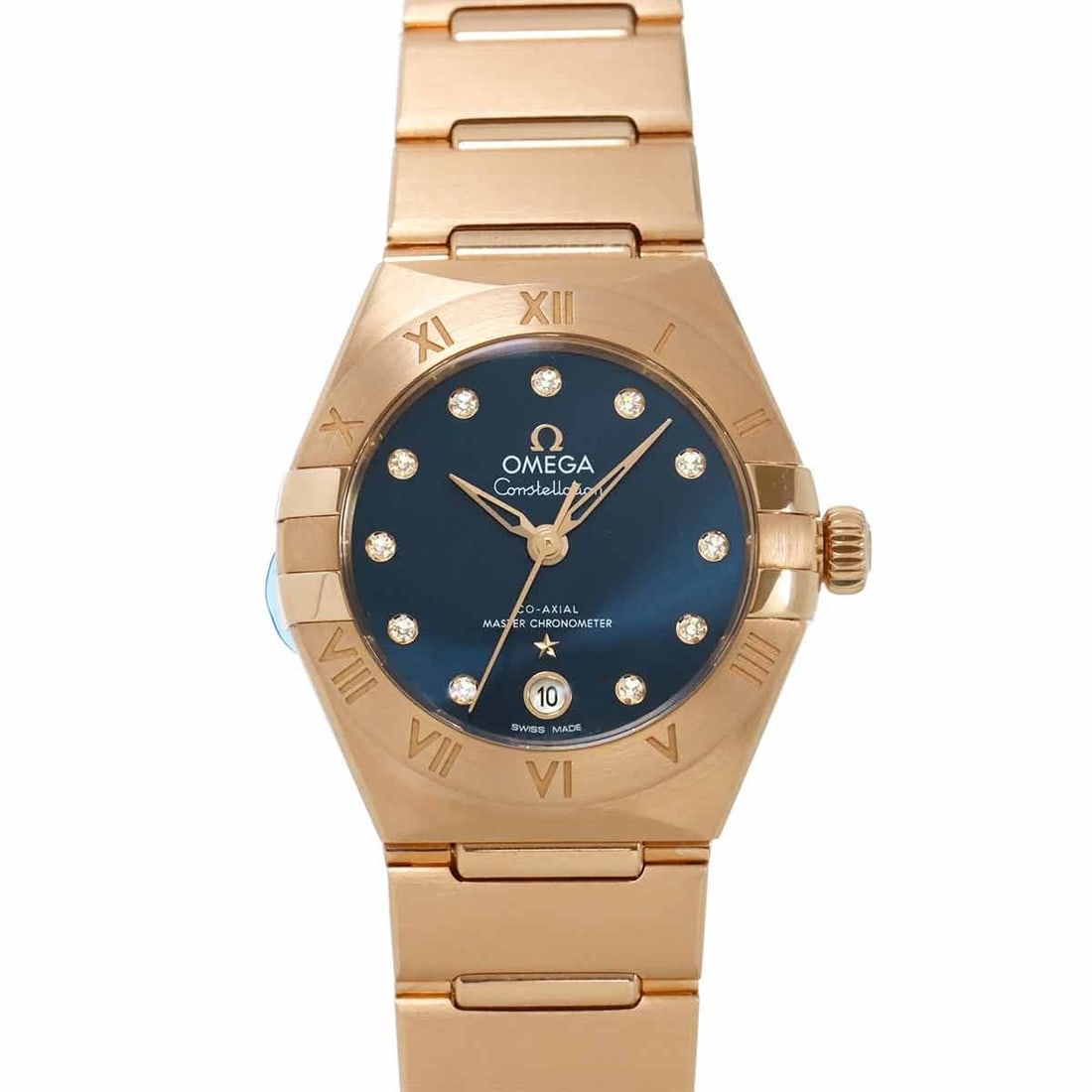 OMEGA CONSTELLATION CO-AXIAL DIAMOND K18PG: OMEGA Constellation Co-axial Diamond K18PG Brand: OMEGA Type: Wristwatch Material: 750 Pink Gold Color: none Size: Case Size Length 35mm(included lag) Width 29mm(not included crown) Depth 12mm Ac