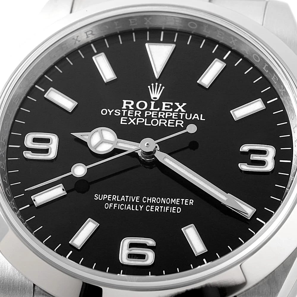 ROLEX EXPLORER BLACK WATCH - 6