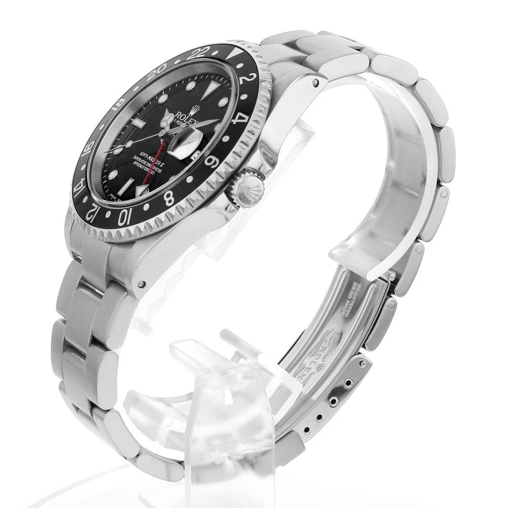 ROLEX GMT MASTER BLACK WATCH - 2