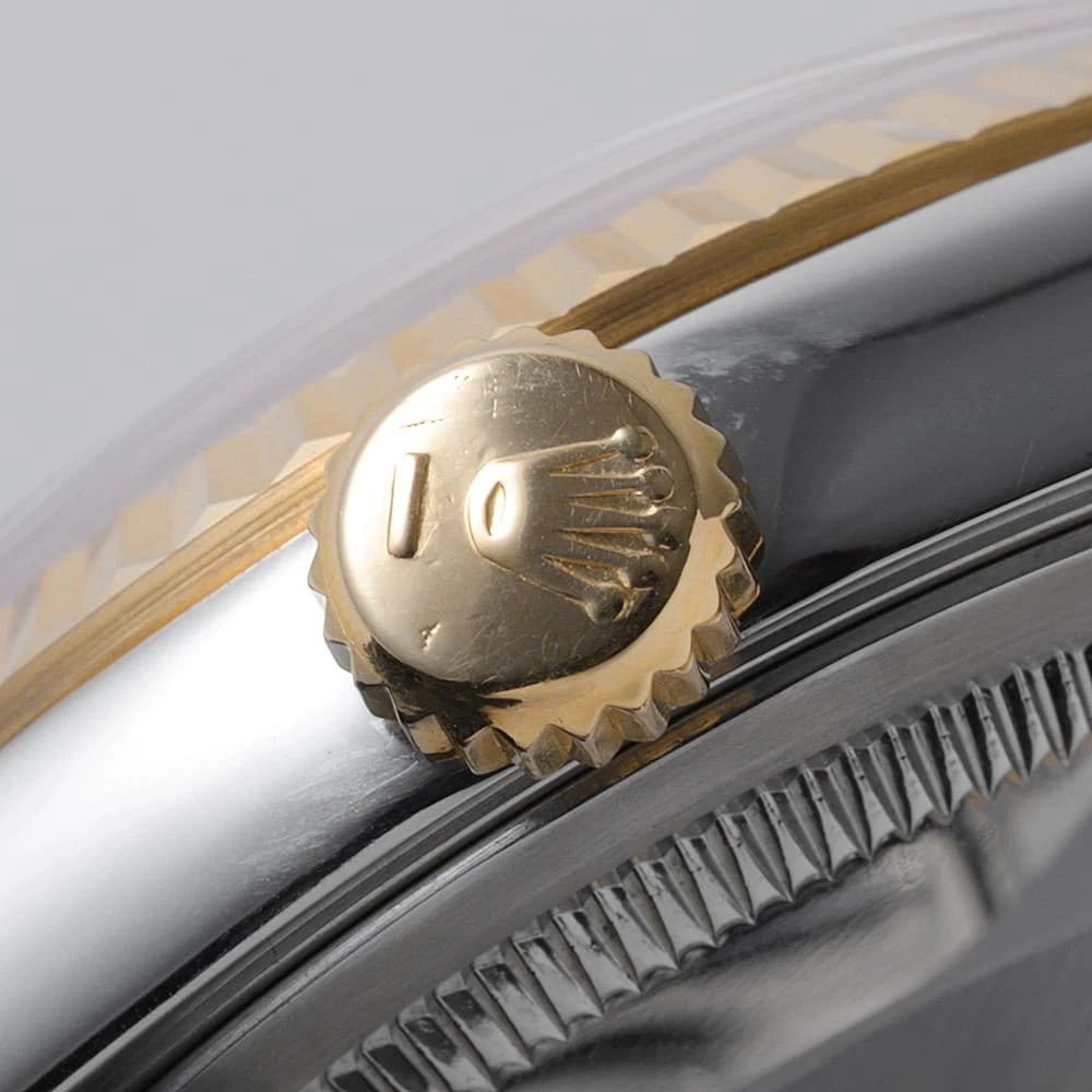 ROLEX DATEJUST DIAMOND GRAY WATCH - 7