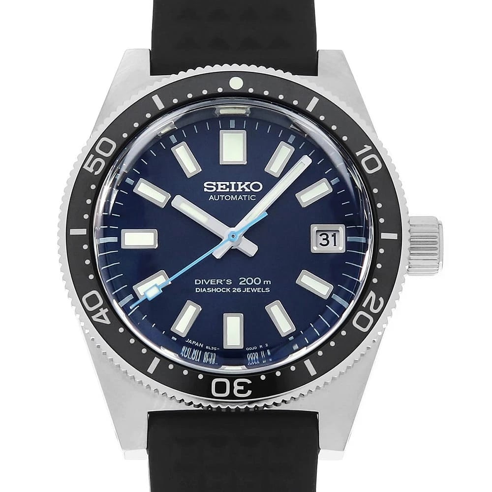 SEIKO PROSPEX DIVERS REVIVAL DESIGN WATCH: SEIKO Prospex Divers Revival Design Watch Brand: SEIKO Type: Wrist watch Material: Band Material rubber, Case Material Stainless Steel Color: Dial Color Blue Size: Band Size NONE, Case Size Case:W