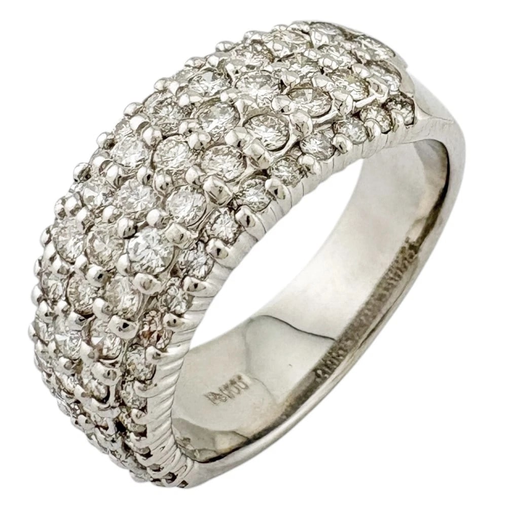 RING PT900PLATINUM DIAMOND (1 of 5)