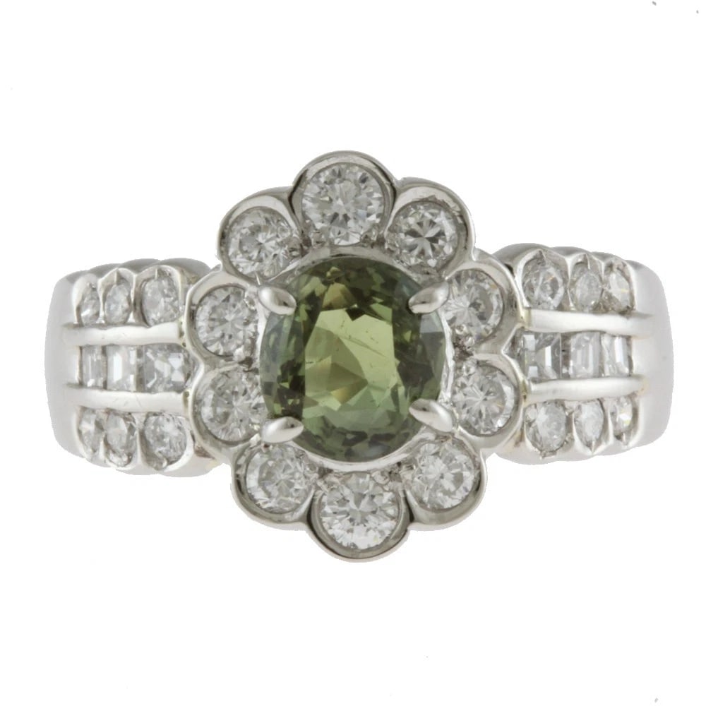 RING PT900 ALEXANDRITE - 2