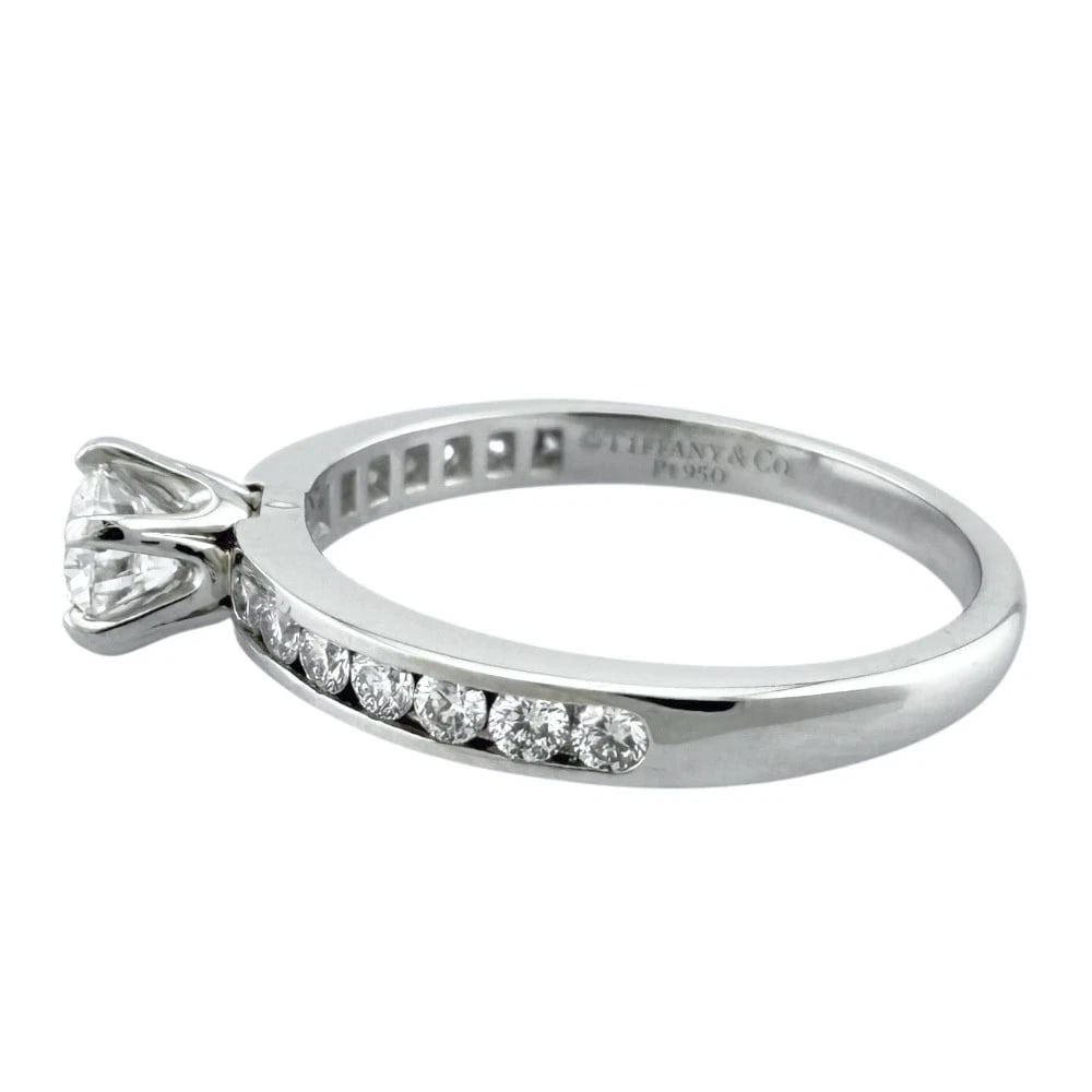 TIFFANY&CO. RING PT950 DIAMOND SOLITAIRE - 2