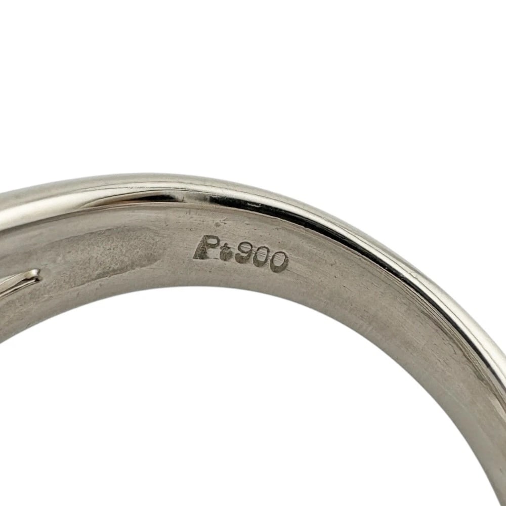 RING PT900PLATINUM DIAMOND - 5