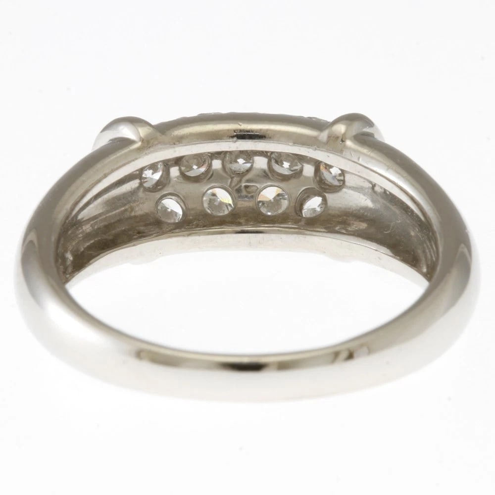 RING PT900PLATINUM DIAMOND - 3